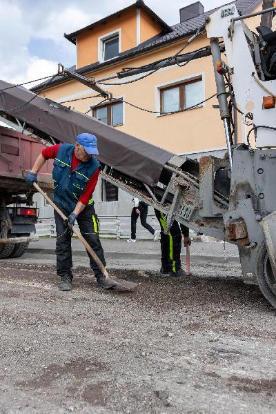 Završeni radovi na sanaciji dijela ulice Đačka u Bihaću, u blizini Gimnazije Bihać. 
