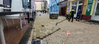 Rekonstrukcija (popločavanje) dijela Ulice Gazi Husrev - begova