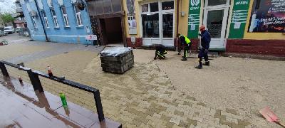 Rekonstrukcija (popločavanje) dijela Ulice Gazi Husrev - begova