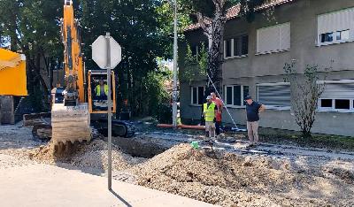 Značajna investicija u gradsku infrastrukturu - Izgradnja saobraćajnice i kanalizacione mreže u Ulici Vasif bega Bišćevića