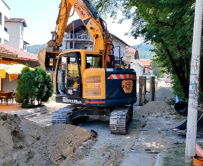 Značajna investicija u gradsku infrastrukturu - Izgradnja saobraćajnice i kanalizacione mreže u Ulici Vasif bega Bišćevića