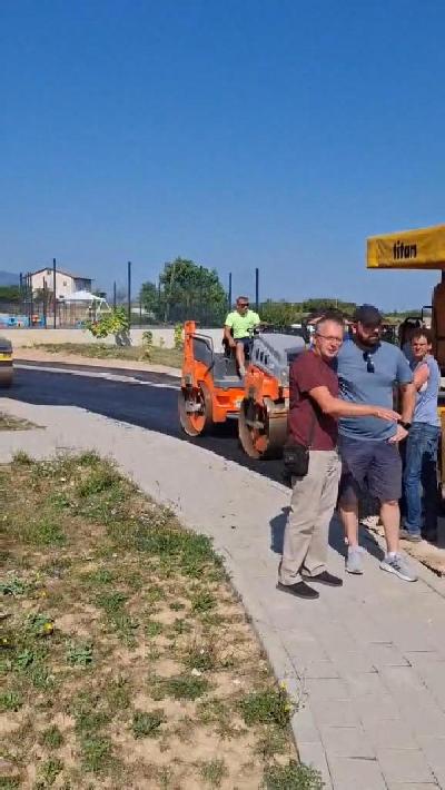 Završeno asfaltiranje saobraćajnice za potrebe izgradnje objekta CEB II, III Ribić