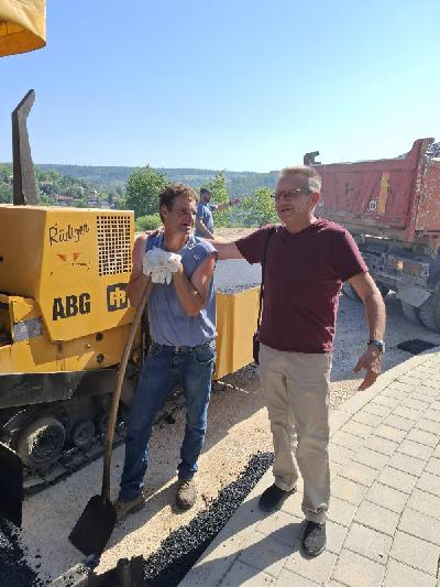 Završeno asfaltiranje saobraćajnice za potrebe izgradnje objekta CEB II, III Ribić