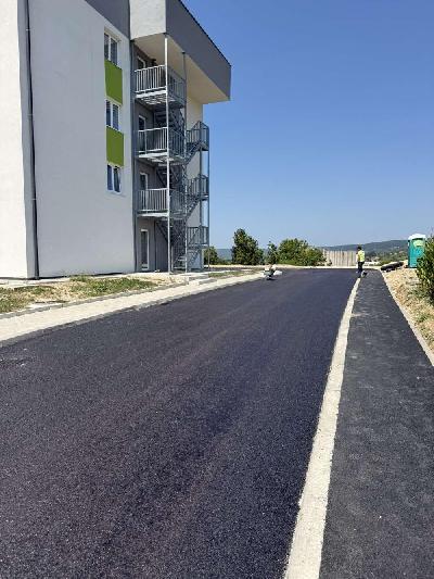 Završeno asfaltiranje saobraćajnice za potrebe izgradnje objekta CEB II, III Ribić