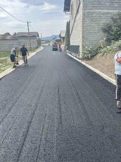ZAVRŠENI RADOVI NA REKONSTRUKCIJI LOKALNOG PUTA BREKOVICA - ČIZMIĆI