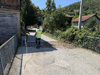 ZAVRŠAVA SE SANACIJA ASFALTNOG KOLOVOZA U CENTRU KULEN VAKUFA