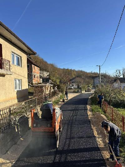 Sanacija i asfaltiranje dijela ulice Pokojskih branitelja u MZ Pokoj uspješno završeni