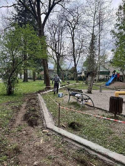 U toku sanacija i unapređenje dječijeg igrališta u Gradskom parku