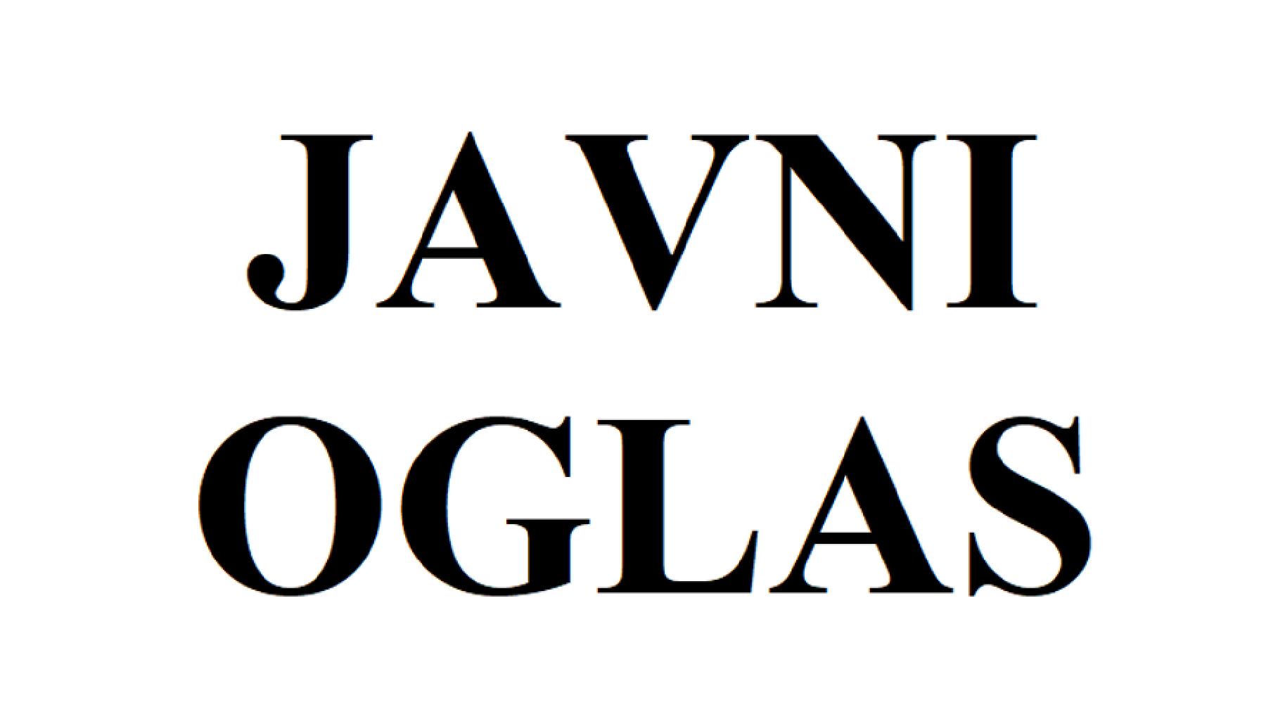 Javni oglas za prijem u radni odnos: Viši stručni saradnik za uređenje građevinskog zemljišta