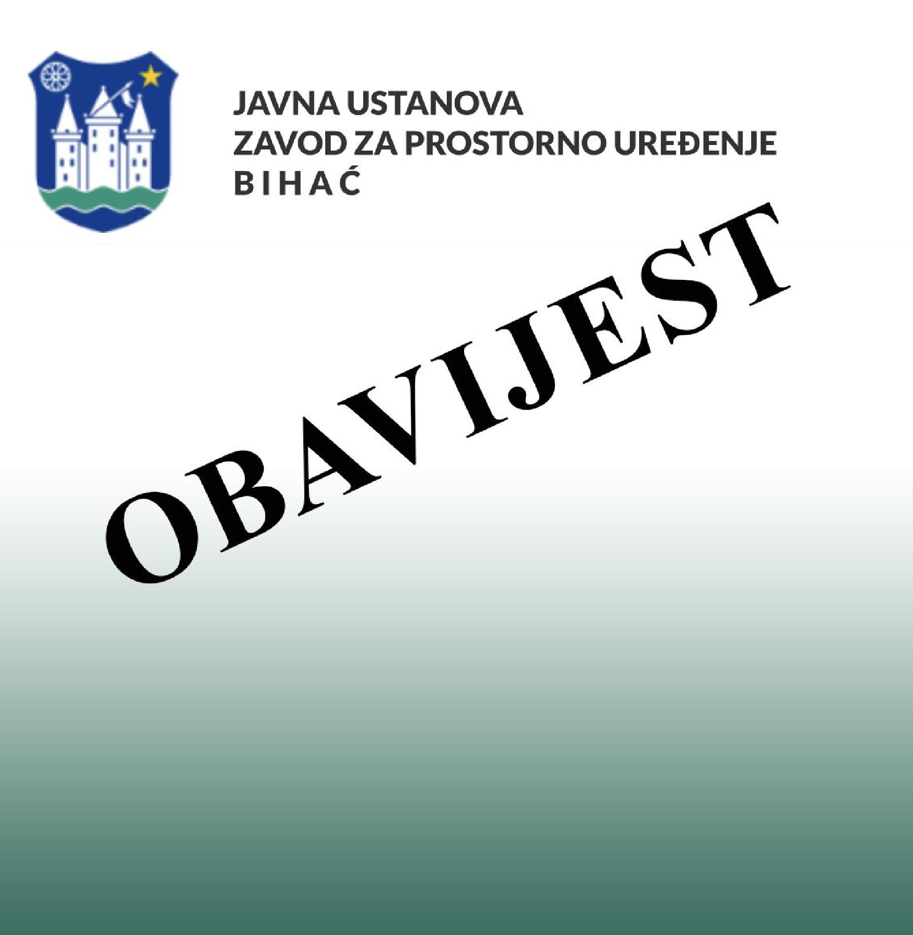 Obavijest za stanare – završni radovi na asfaltiranju parking prostora H10 i H11