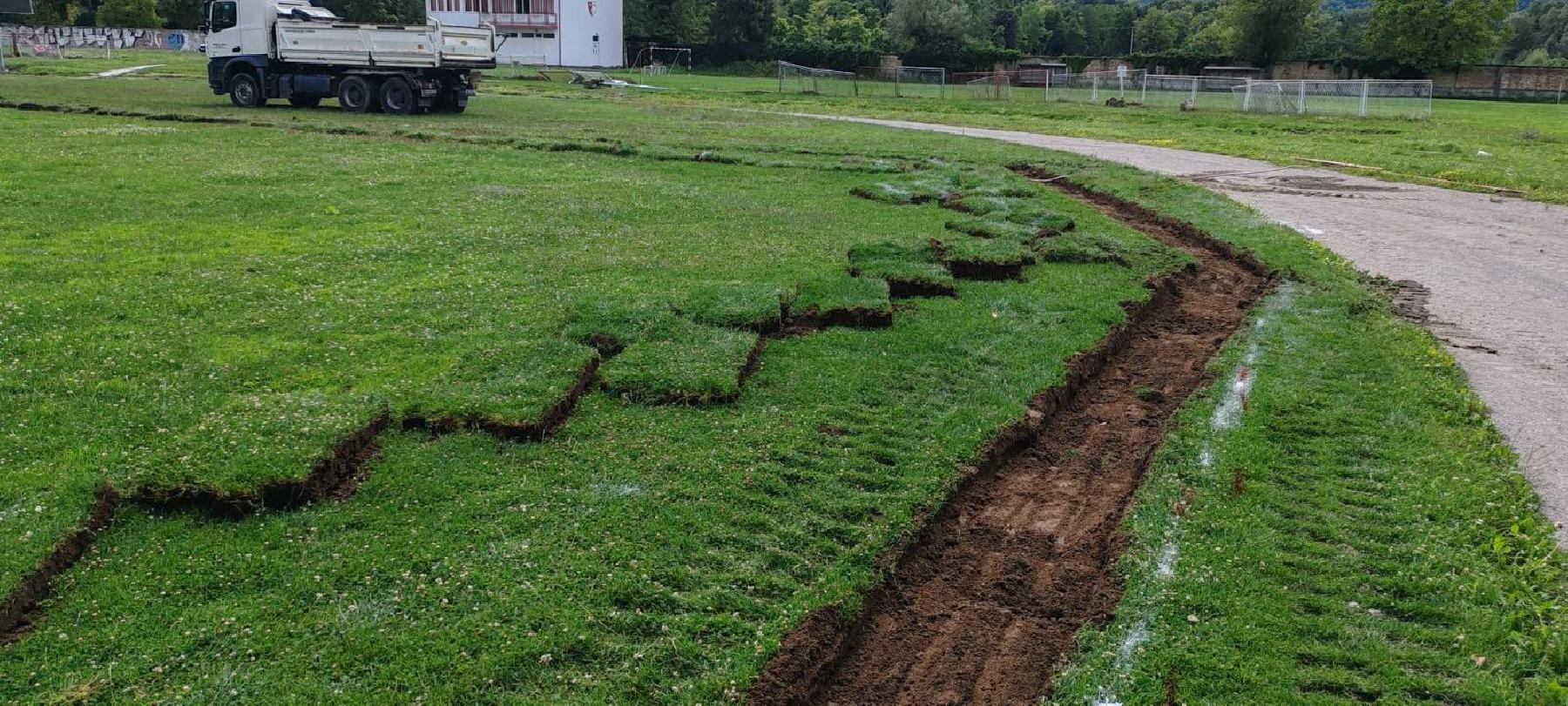 Rekonstrukcija terena i izgradnja atletske staze na stadionu 
