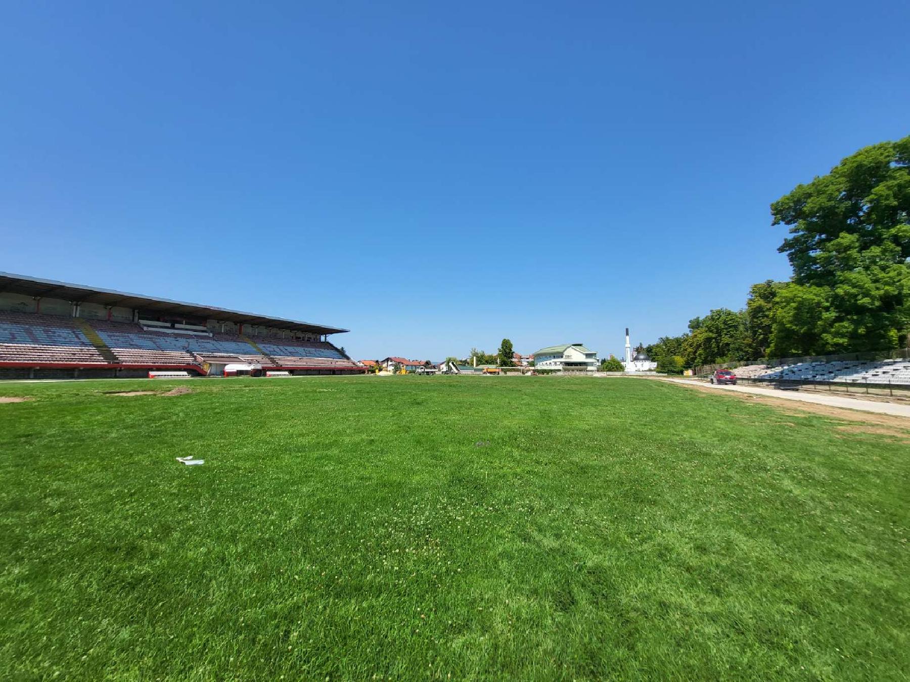 Stadion Jedinstvo dobija modernu atletsku stazu – u toku prva faza radova