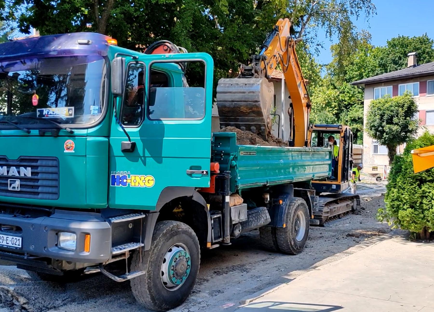 Značajna investicija u gradsku infrastrukturu - Izgradnja saobraćajnice i kanalizacione mreže u Ulici Vasif bega Bišćevića