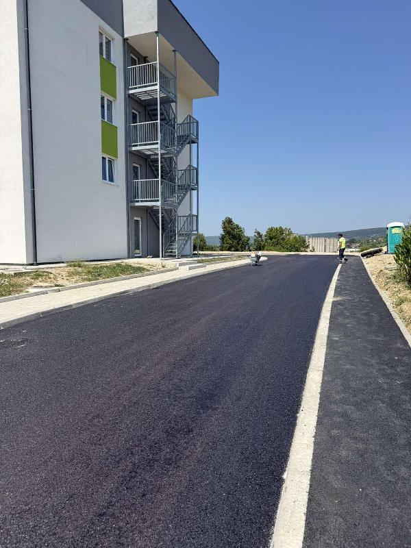 Završeno asfaltiranje saobraćajnice za potrebe izgradnje objekta CEB II, III Ribić